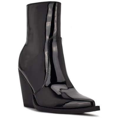 Женские элегантные ботильоны Nine West Gorgeen черного цвета 7 Medium (B,M) BHFO 4146