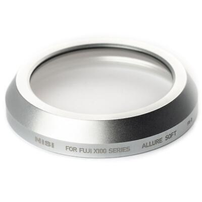 Мягкий белый фильтр NiSi Allure для серии Fujifilm X100, серебристая рамка