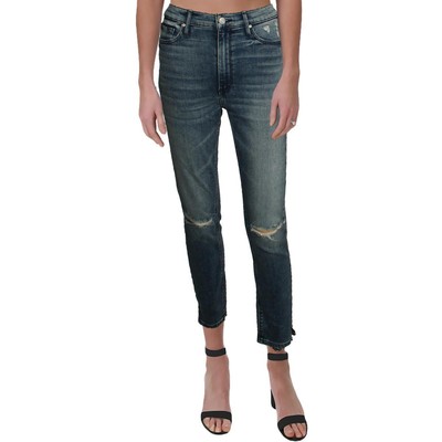 

Женские укороченные джинсы Kate Blue с высокой посадкой Black Orchid  BHFO 3593, Playing games, Kate