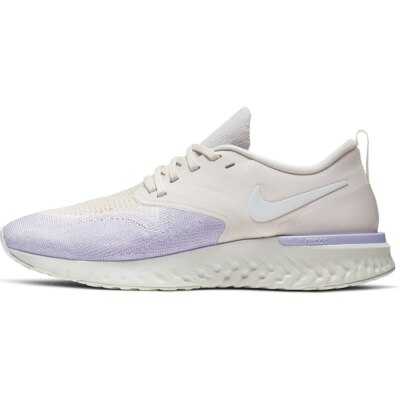 Nike Women's Odyssey React Flyknit 2 Running Shoes Platinum Tint/White Size 6.5
