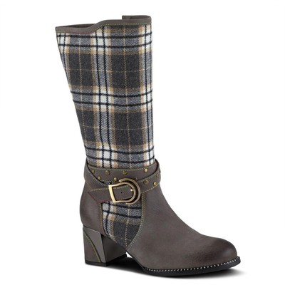 

Женские сапоги до колен LArtiste by Spring Step Hunter-Grym 40 Medium(B,M) 6050, Grey multi, Hunter-Grym