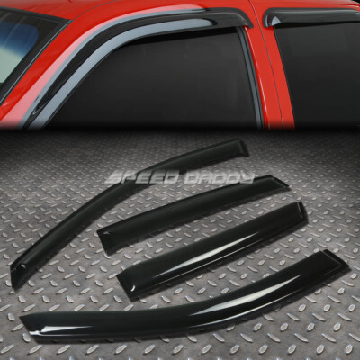 ДЛЯ 08-11 FORD FOCUS 4DR ДЫМЧАТЫЙ ТОНИРОВАННЫЙ КОЗЫРЕК ДЛЯ ЗАЩИТЫ ОТ СОЛНЦА, ВЕТРА и ДОЖДЯ