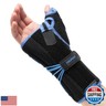 Velpeau Carpal Tunnel Wrist Brace with Thumb Stabilizer Night Support, Stabilizes Wrist Thumb Joint, Pain Relief for Tendonitis, De Quervain's Tenosynovitis, Arthritis (Drawstring, Right Hand, S)