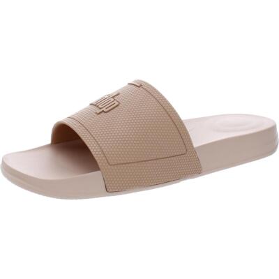 

Женские сандалии без шнуровки IQUSHION SLIDES Fitflop с открытым носком BHFO 3415, Бежевый, IQUSHION SLIDES
