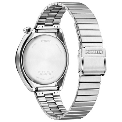 Pre-owned Citizen An3660-81a Bullhead White Dial Record Label Tsuno Chrono Watch Panda F/s
