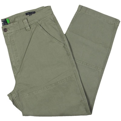 Мужские зеленые брюки прямого кроя со средней посадкой Dockers 38/30 BHFO 4153