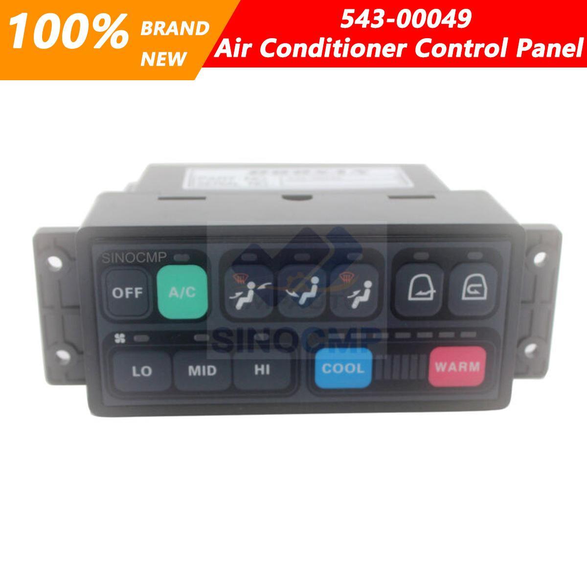 543-00049 Air A/C Conditioner Control Panel for Daewoo Doosan Crawler Excavator