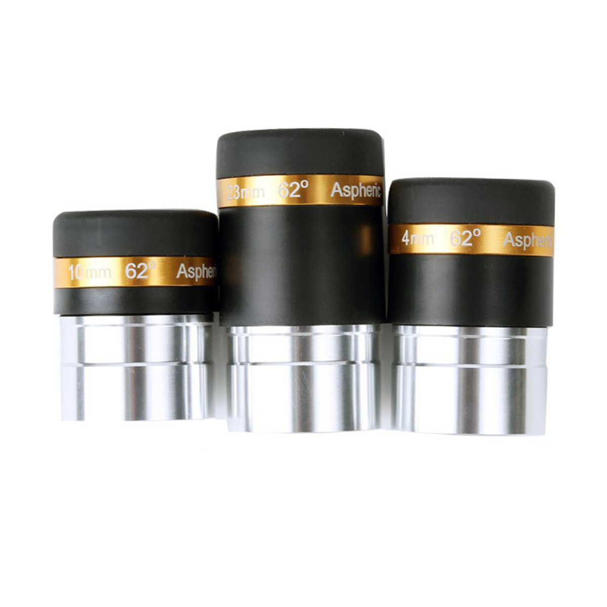 SVBONY 1.25” 31.7mm Wide Angle 62Deg Eyepieces Lens 4/10/23mm Fully