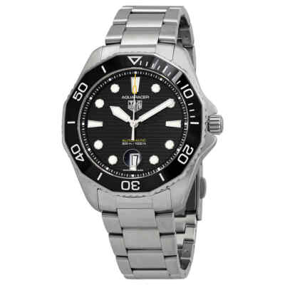 Pre-owned Tag Heuer Aquaracer Professional 300 Automatic Black Dial Men's Watch
