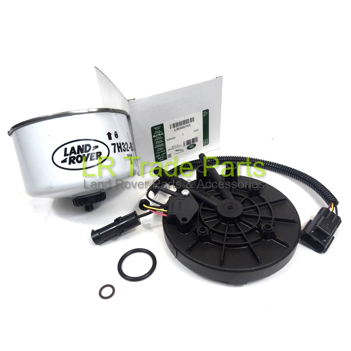 LAND ROVER DISCOVERY 3 & 4 TDV6 GENUINE FUEL FILTER & WATER SENSOR