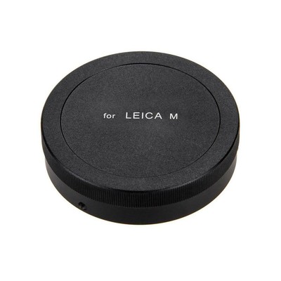 Задняя крышка Fotodiox Premium для объективов Leica M, черная #CAP-REAR-LM-BLCK