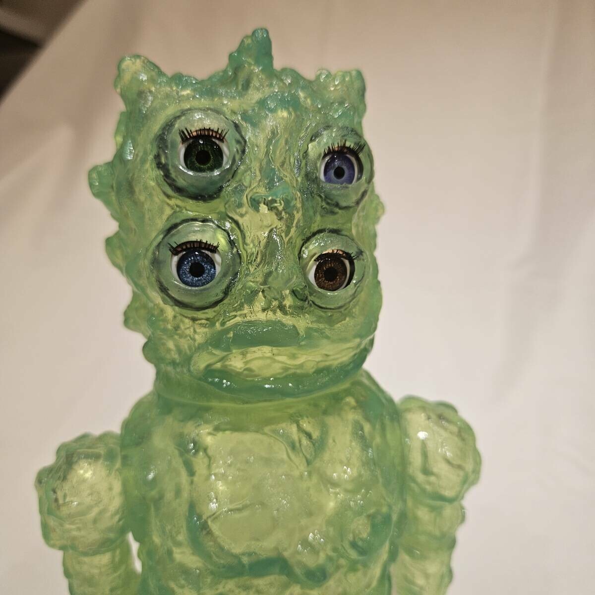 ソフビSofubi NAGNAGNAG FOUR EYES 25CM GREEN Rare 9.8inch Sofubi soft vinyl NAGNAGNAG Four eyes monster