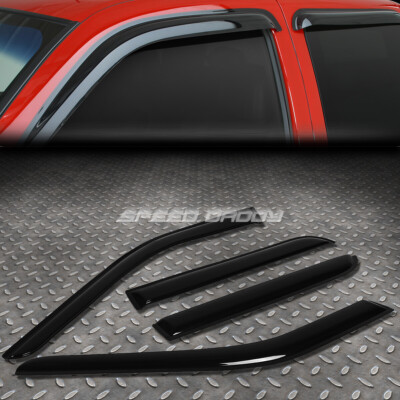 ДЛЯ 11-17 FORD EXPLORER ДЫМЧАТЫЙ ТОНИРОВАННЫЙ ОКОННЫЙ КОЗЫРЕК / ВЕТРООТРАЖАТЕЛЬ, ВЕНТИЛЯЦИОННОЕ ОТВЕРСТИЕ, ЗАЩИТА ОТ ДОЖДЯ