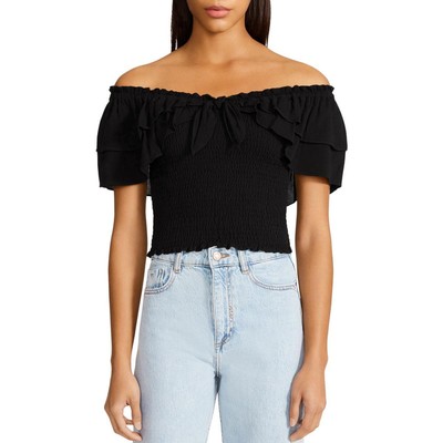 

Женский черный пуловер BB Dakota от Steve Madden Did I Flutter  BHFO 2082