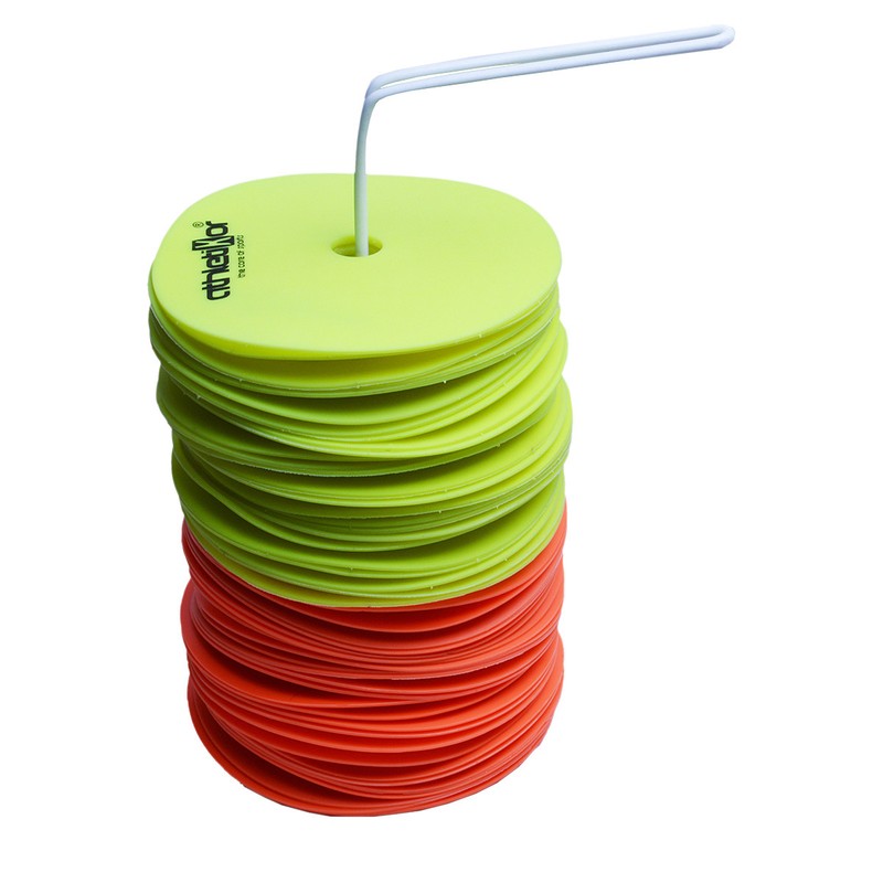 Floormarker  Markierungsteller Floor Marker Markierungscheiben 50 StüCk Athletik