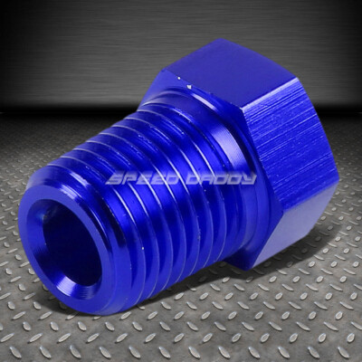 СИНИЙ 1/4 МУЖСКОЙ-1/8 ЖЕНСКИЙ ПАТРУБОК NPT ДЛЯ ТРУБ, ПЕРЕХОДНИК ДЛЯ РЕДУКТОРА, ФИТИНГ ДЛЯ ГАЗА/МАСЛА
