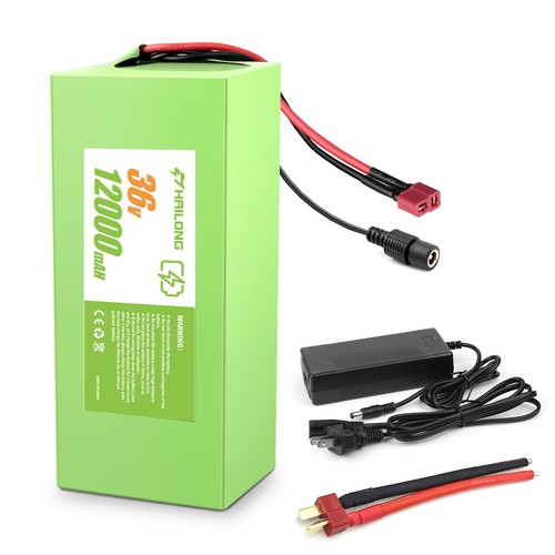 Green 36V 12AH ebike Battery electric Bicycle battery Pack for 750W E-bike Motor