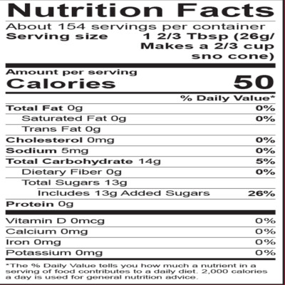 Hypothermias CREAM SODA 🍧 Snow Cone machine Shaved Ice Flavor Syrup GALLON