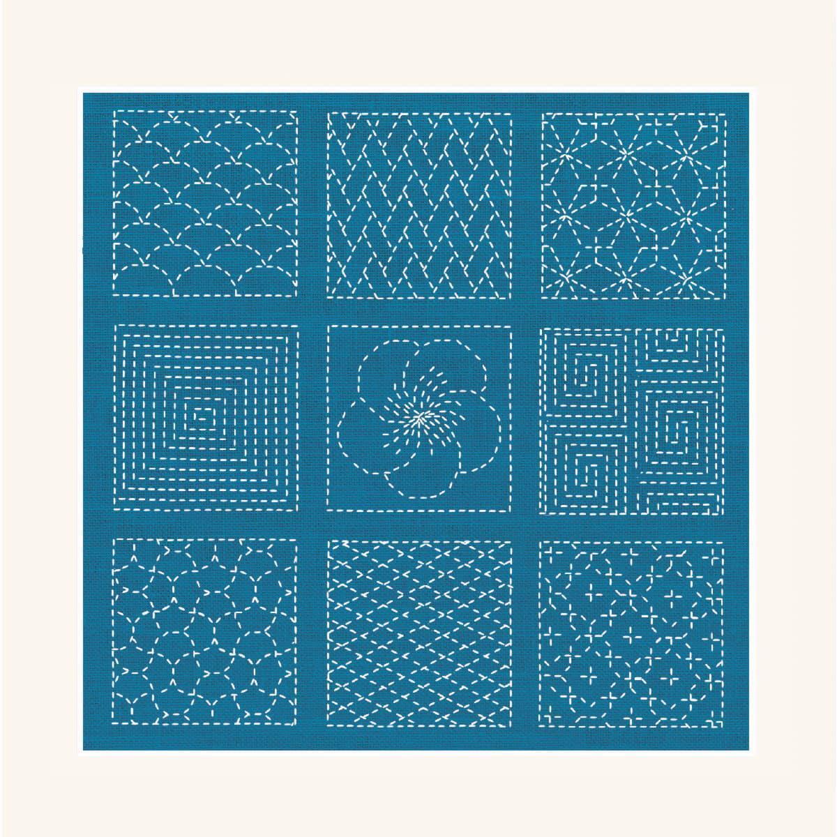 Kit de punto de cruz Le Bonheur des Dames Blackwork 