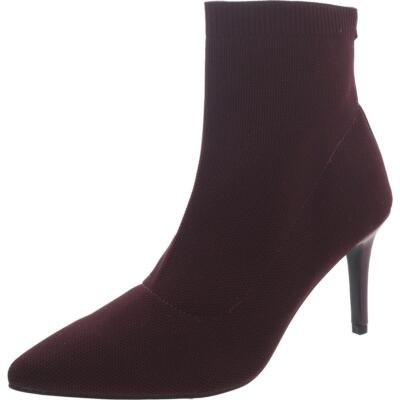 Женские ботильоны Calvin Klein из плотной трикотажной ткани Gabby Bottle Boots Обувь BHFO 7663