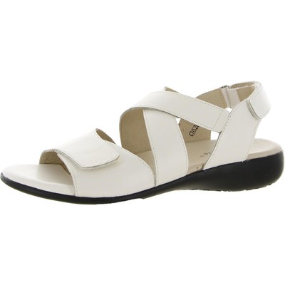 

Женские сандалии David Tate Mend White Slingback Shoes 10 Narrow (AA,N) BHFO 7162, Белый