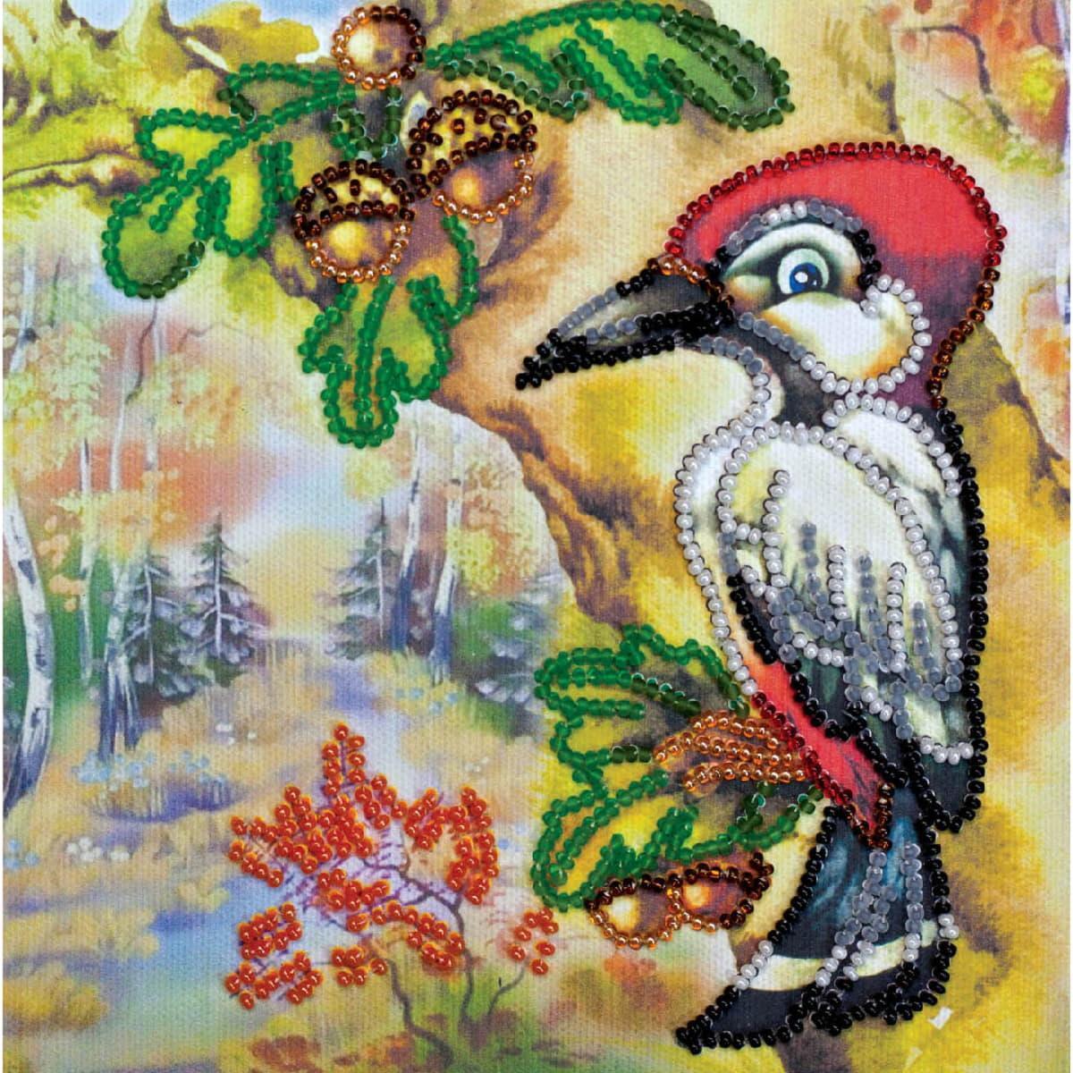 Abris Art stamped bead stitch kit 