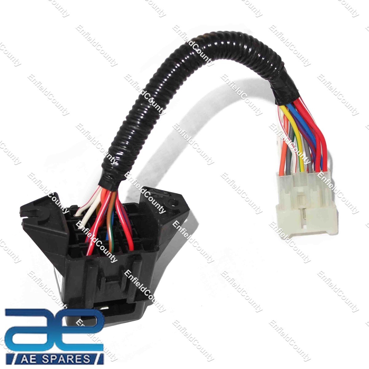 6 way 12 volt blade circuit fuse box block holder For Ford 3600 tractor