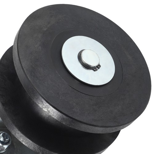 (4-Pack) 4" Round Post x 2 1/2" Round Gate Premium Nylon Cantilever Gate Roller