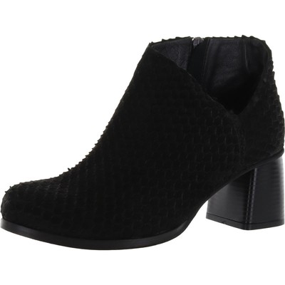 

Черные кожаные ботильоны Bueno Womens Nagi 37 Medium (B,M) BHFO 8665, Black scales, Nagi
