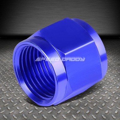 ДЛЯ АЛЮМИНИЕВОЙ/ СТАЛЬНОЙ ГАЙКИ HARD LINE BLUE 4-РАСТРУБНЫЙ ФИТИНГ С ГАЙКОЙ-ВТУЛКОЙ ДЛЯ ТРУБ 1/4