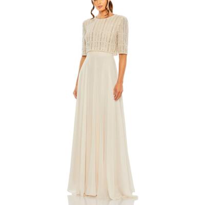 Женское шифоновое вечернее платье Mac Duggal BHFO 7070