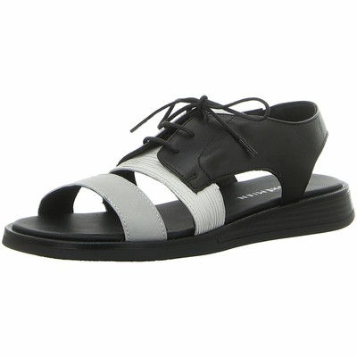 LE BOHÉMIEN LE BOHÉMIEN DAMEN SANDALETTEN S54 PERLA/BIANCO/NERO SCHWARZ 1168774