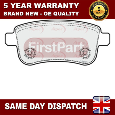 Fits Renault Megane 2008-2017 FirstPart Rear Brake Pads Set 440601416R