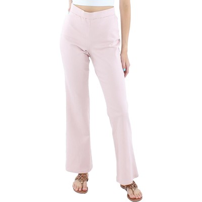 

Женские розовые брюки прямого кроя с высокой посадкой Anne Klein  BHFO 9119, Ballet