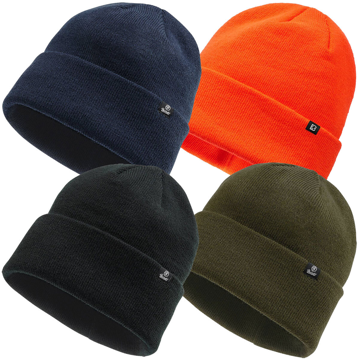 Berretto Slouch Beanie In Cotone Elastico - Unisex Per Uomo E Donna - Foto 2