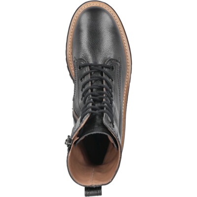 PAUL GREEN PAUL GREEN BOOTS 9768-039, GLATTLEDER, SCHWARZ, DAMEN