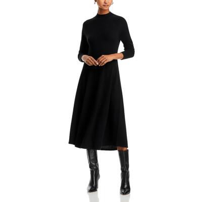 Private Label Womens Midi Solid Long Sleeve Sweaterdress BHFO 8314