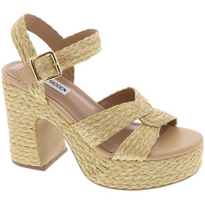 Женские босоножки на платформе Steve Madden Carisma бежевого цвета на платформе 8.5 Medium (B,M) BHFO 0866