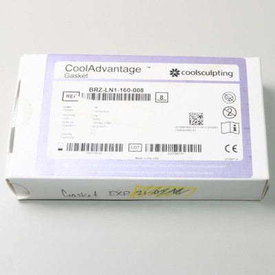 Zeltiq CoolSculpting CoolAdvantage Gasket BRZ-LN1-160-008 Exp 02/01/2021 8 Pack