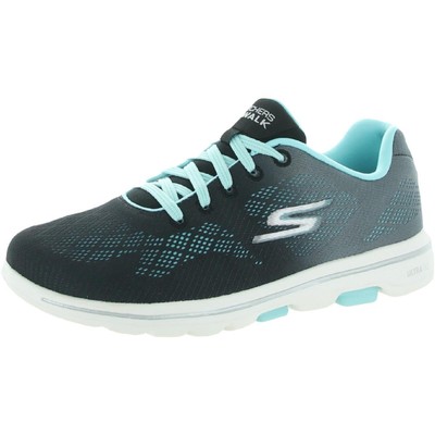 

Кроссовки женские Skechers Go Walk 5 Alive серые 7 средние (B,M) BHFO 3668, Black/aqua, Go Walk 5 Alive