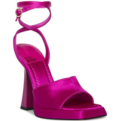 Женские туфли KENDALL розового цвета с ремешком на щиколотке Steve Madden 8 Medium (B,M) BHFO 0840