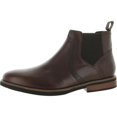

Мужские ботинки Nunn Bush Otis Kore Brown Chelsea Boots 15 Medium (D) BHFO 8729, Коричневый, Otis Kore