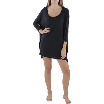 Облегающая перчатка женская Brynn Black Swimsuit Dress Cover-Up Tunic XS/S BHFO 3545