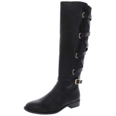 Женские сапоги до колена Thalia Sodi Veronika черного цвета шириной 6 см (C, D, W) BHFO 5231