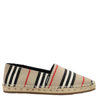 Pre-owned Burberry Archive Beige Alport Icon Espadrilles