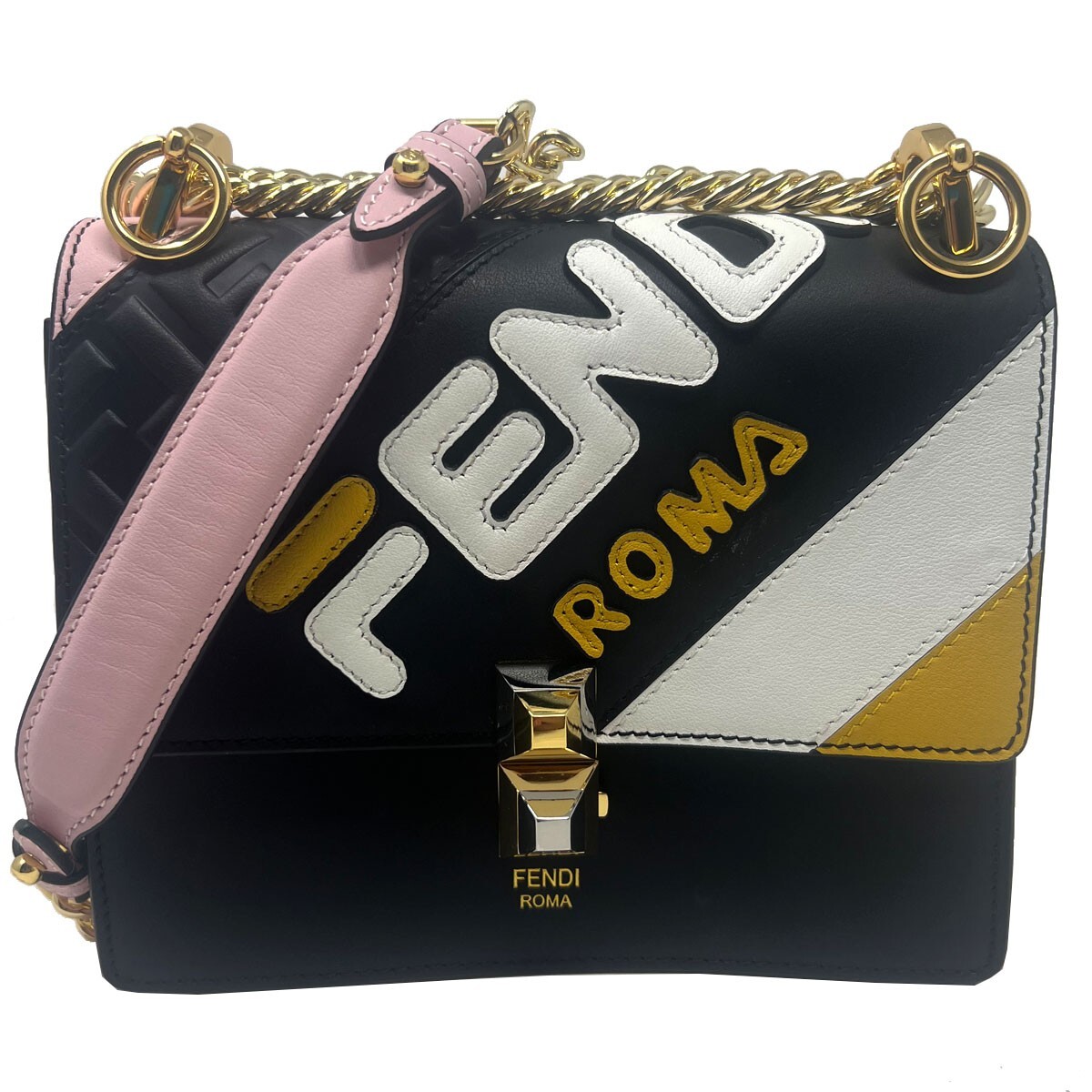 FENDI ゴールド バングル FENDI ROMA FENDI ゴールド バングル FENDI ROMA Fendi Slides FF Baguette