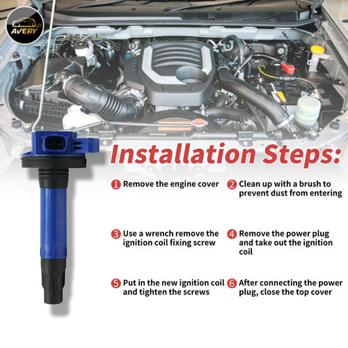 ✅ 6 Energy Ignition Coil For Ford Edge Explorer F150 Mustang Lincoln Mazda UF553