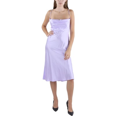 Женское фиолетовое мини-платье для коктейлей и вечеринок Undra Celeste New York, BHFO 8536
