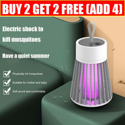 Electric Mosquito Insect Killer Zapper LED Light Fly Bug Trap Pest Control Lamp