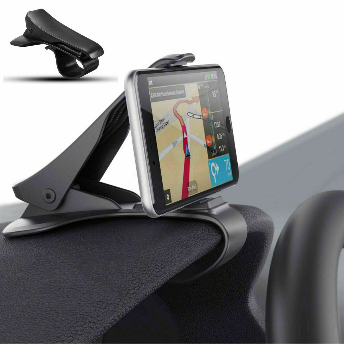 Universal Car Dashboard Mount Holder Stand Clamp Cradle Clip for Cell Phone GPS